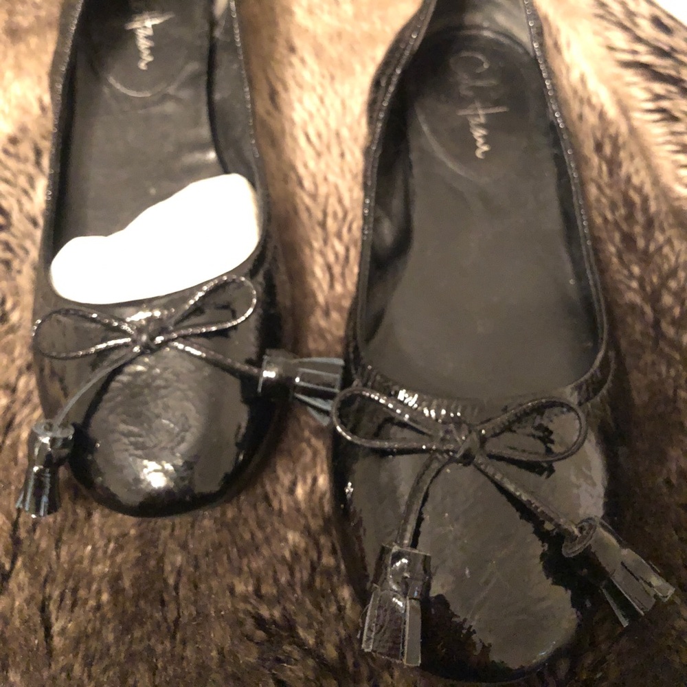 Cole Hann Jenni Tassel Ballet Flat Nike Air